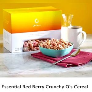 Optavia Red Berry Crunchy O’s Cereal